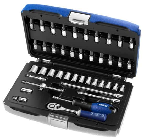 CLEARANCE - Britool 42 Piece 1/2" Drive Hex & Deep Hex Socket Set Metric just £69.95!