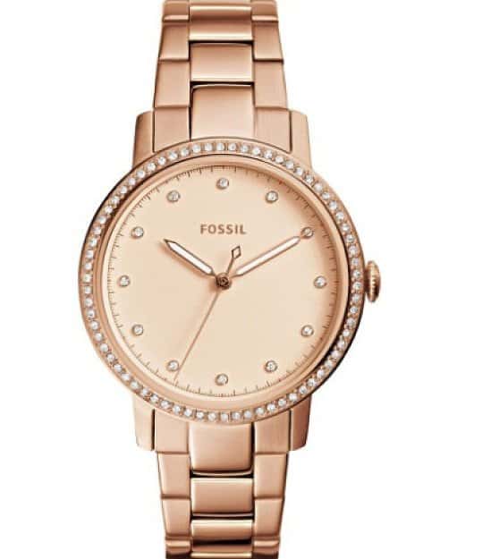 12% OFF all products - Including this Fossil Ladies Nelly Watch JUST £98.00!