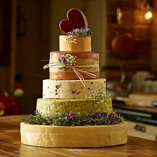 We make Cheese Wedding Cakes at The Cheese Shop Nottingham!