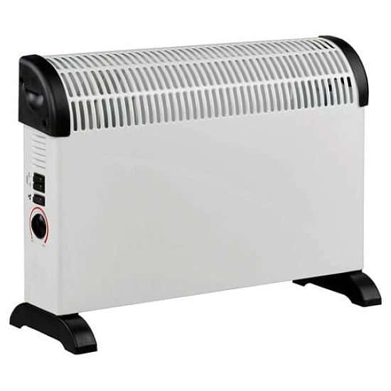 CLEARANCE: Electric Convector Heater Thermostat & Turbo Fan - £19.95!