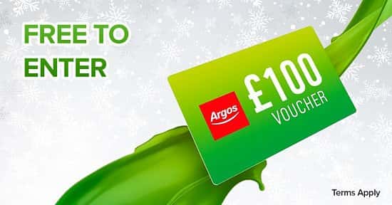 WIN £100 Argos Gift Card