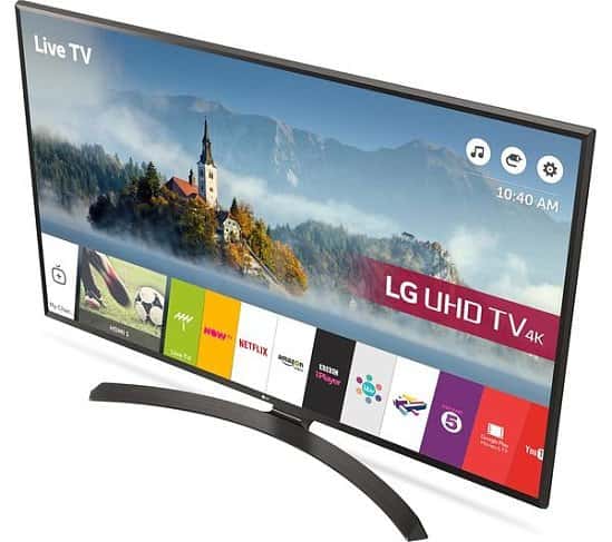Currys PC World Sale LG 43UJ634V 43