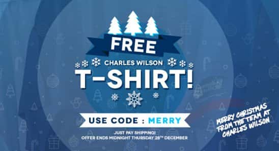 FREE Charles Wilson T-Shirt