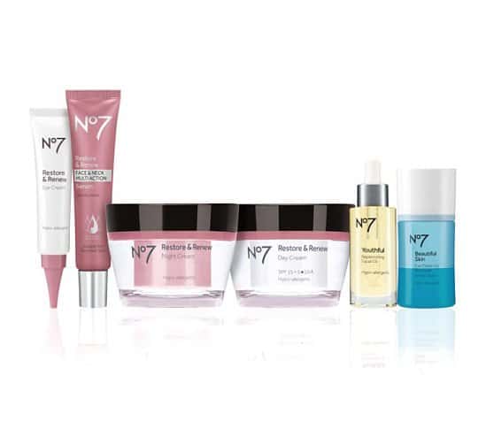 No7 Restore and Renew Collection. Worth £124.50 - Now ONLY £55