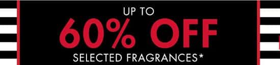 January Sales start NOW - Get up to 60% OFF luxury fragrances!