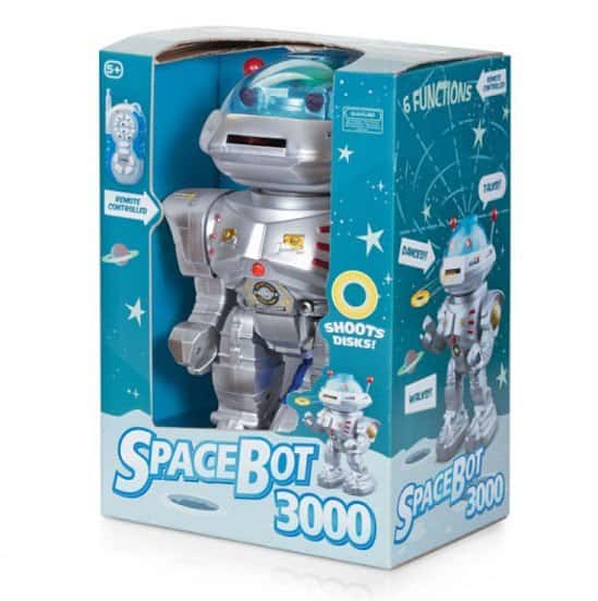 The Huge Hawkin Sale - SPACEBOT 3000 Children's Toy SAVE £10.01