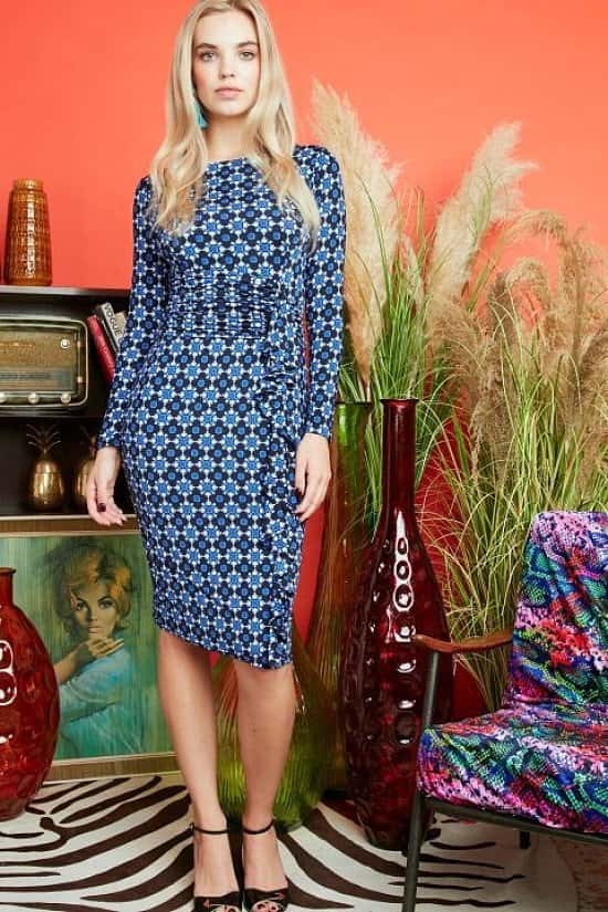 This Beautiful Onjenu Lola Carter Blue Dress is on Sale Now Was