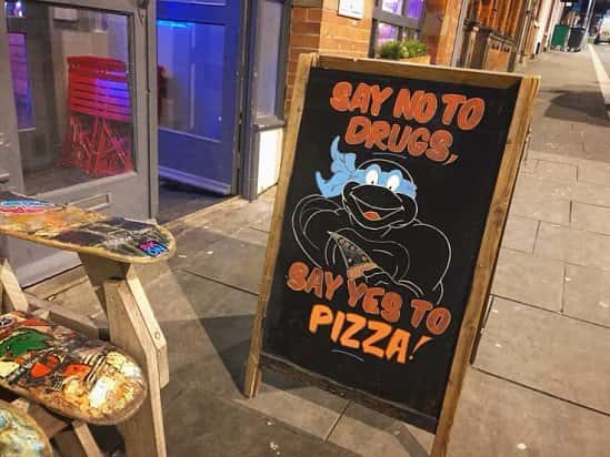 Half Price Pizza though out the whole of January!