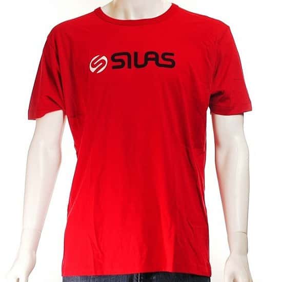 Silas Old School Logo Tee Red