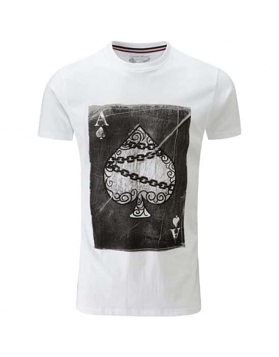 This awesome playing card T-shirt is only £1.95