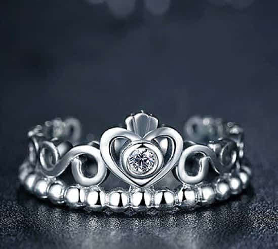 £11 off this Silver Princess Tiara Ring