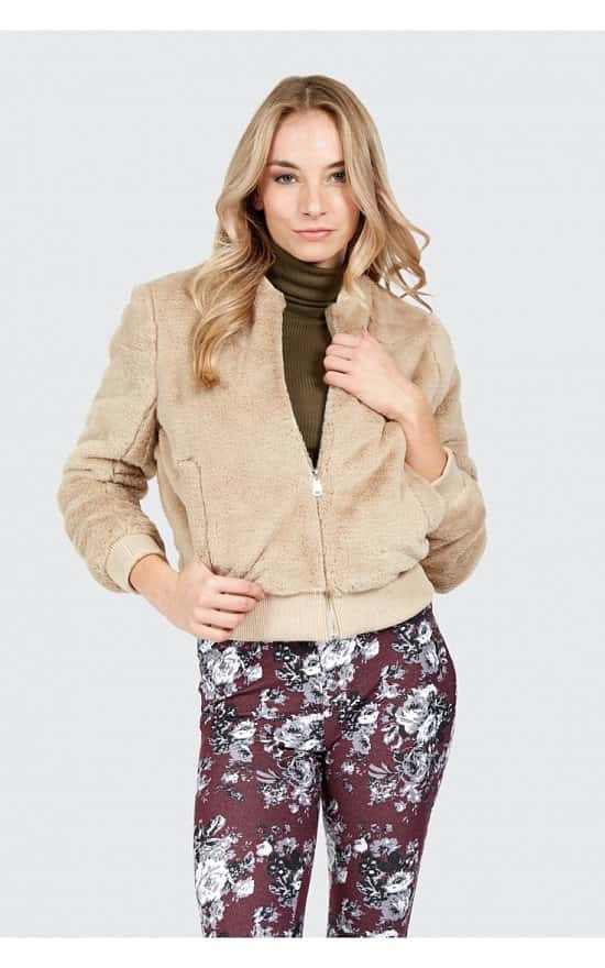 Save £20 on this cute Fur Bomber Jacket