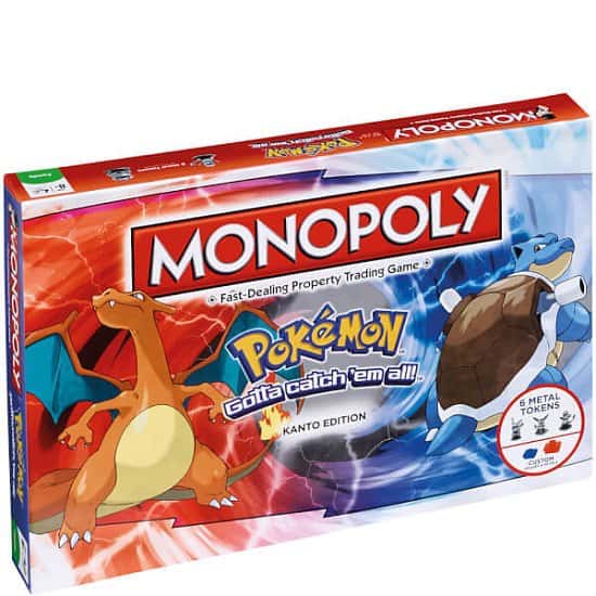 Save: £8.00 on the Monopoly - Pokémon Edition