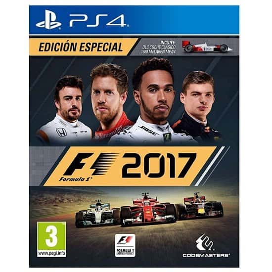 Save £8 on F1 2017 Special Edition