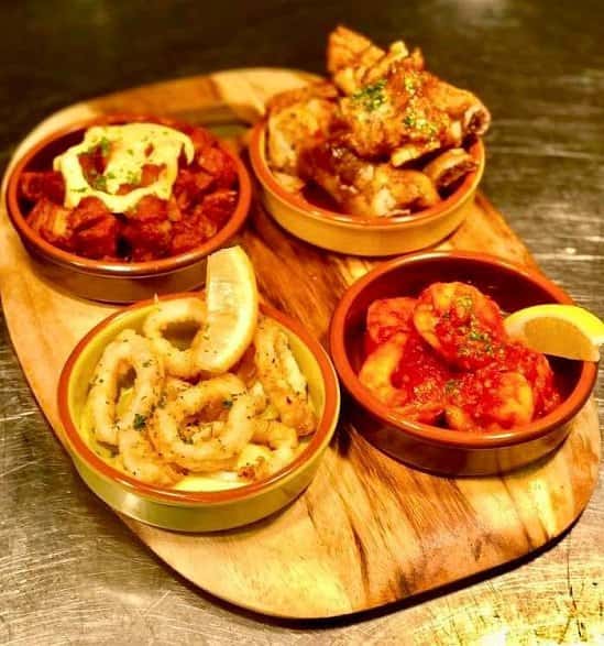 Mediterranean Sundays - 8 Tapas Dishes and a Bottle of Wine for only £40 - Every Sunday!
