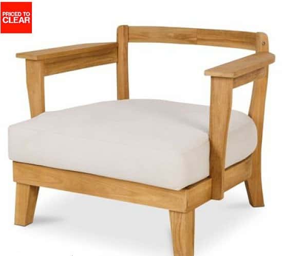 You can save £125.00 on this Adonia Wooden Armchair