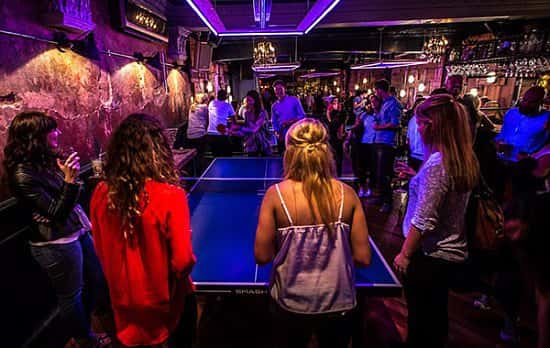 SUPERSTAR IN THE MAKING? CHALLENGE YOUR FRIENDS AT PING PONG