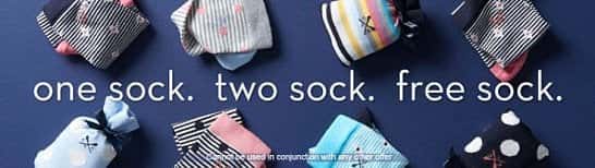 3 for 2 on all Socks
