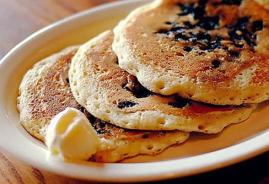 New England Breakfasts - Maine Blueberry Pancakes £7.10