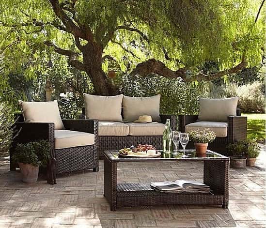 Jakarta patio set asda cheap