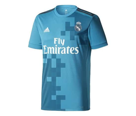 Save £15 on this 2017-2018 Real Madrid Adidas Third Football Shirt