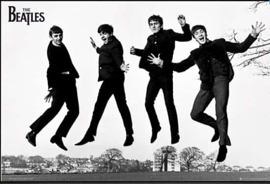 THE BEATLES JUMP 2 FRAMED MAXI POSTER - SAVE £6.00!