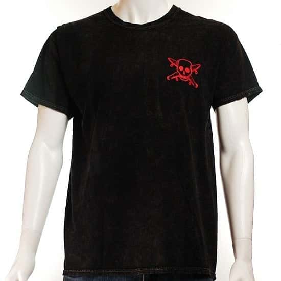 Save £20 on this Fourstar Pirate Mineral Wash Black Tee