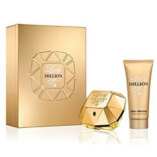 Valentines Day Gifts - Paco Rabanne Lady Million Eau de Parfum 50ml Gift Set £59.00!