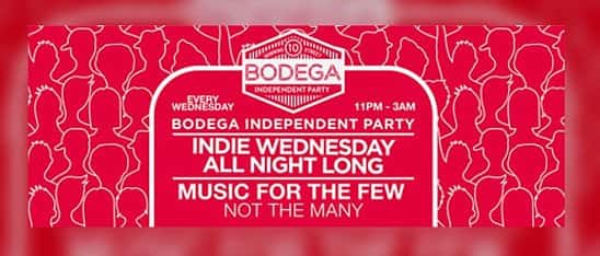 Bodega Indie Wednesday : Jagerbomb Balloon Party