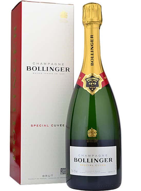 Bollinger, Special Cuvée: £43.95 per 74cl - Great for Valentine's Day!