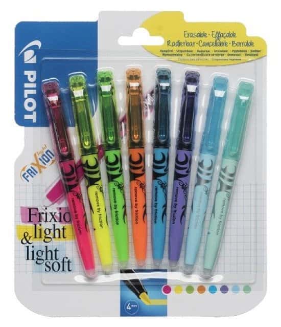 Pilot FriXion Neon and Pastel Erasable Highlighter Pens: SAVE £13.50!