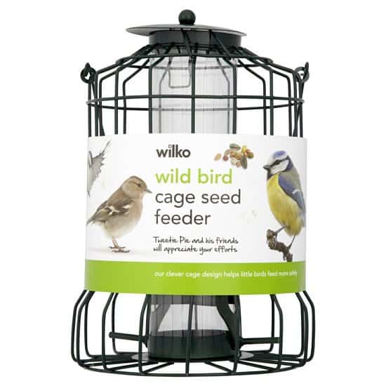Spring is coming - Wilko Wild Bird Seed Cage Feeder: SAVE £2.00!