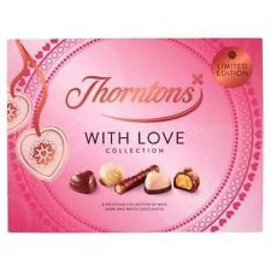 Valentines Day Gift Ideas - Thorntons Limited Edition Spring Assorted Collection with Love £3.00!