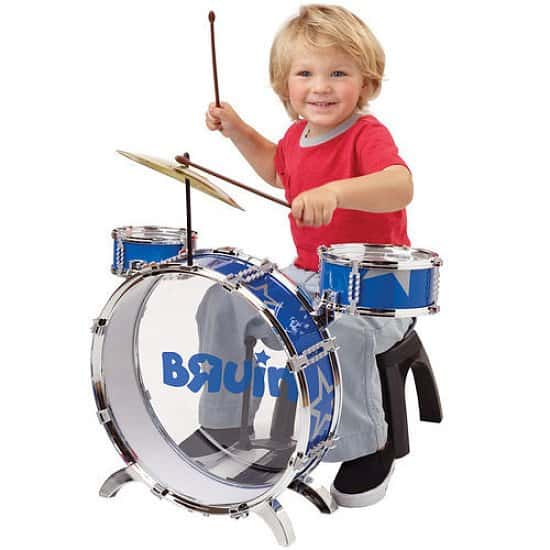 Better Than Half Price - Bruin Preschool My First Blue Drum Set: SAVE £30.01!