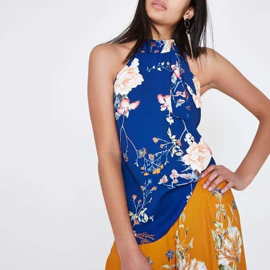 Get £20 off this Beautiful blue floral top