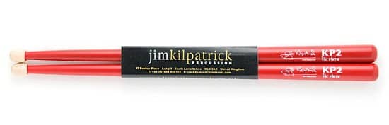 Awesome Jim Kilpatrick KP2 Snare Drum Sticks (red) £13.99!