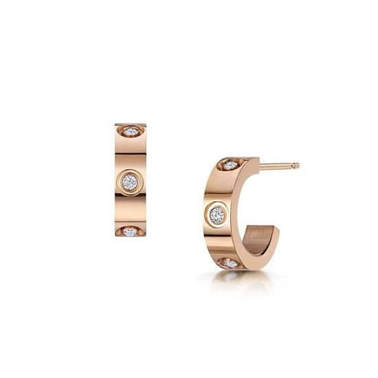 These Aimee Rose Gold Earrings would be a perfect Mother's Day Gift