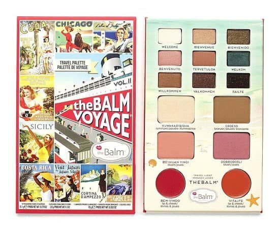 SAVE £20 on The Balm Voyage Face Palette Vol.2!