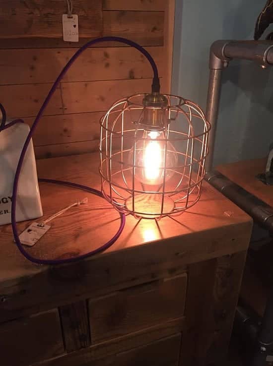 NEW  XL Vintage Cage Light - In-store now!
