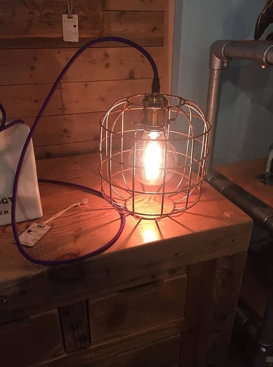 NEW  XL Vintage Cage Light - In-store now!