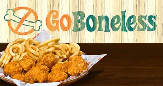 Go Boneless with our NEW Boneless Wings!