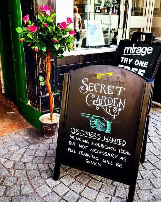 Join us in the Secret Garden!