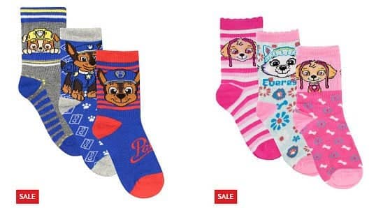 25% OFF - Paw Patrol Socks!