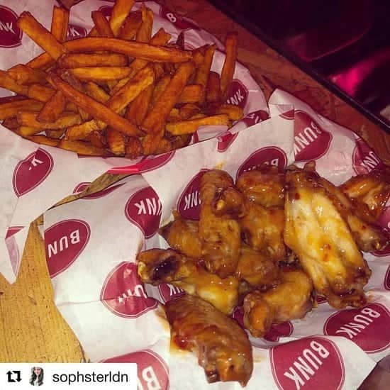 Enjoy some tasty finger food this Thursday with our BBQ spicy wings and sweet potato fries!