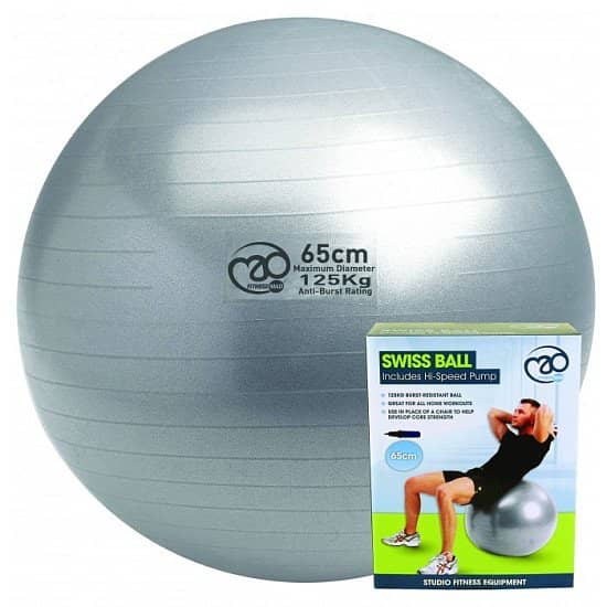 Get this Swiss Ball & Pump for ONLY £14.99!