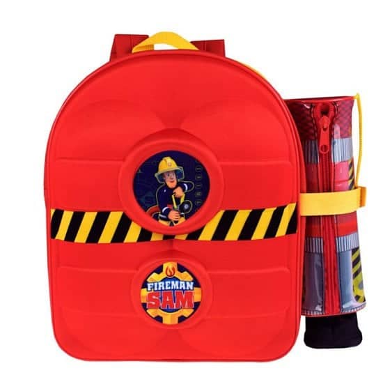 Fireman Sam Backpack With Pencil Case!