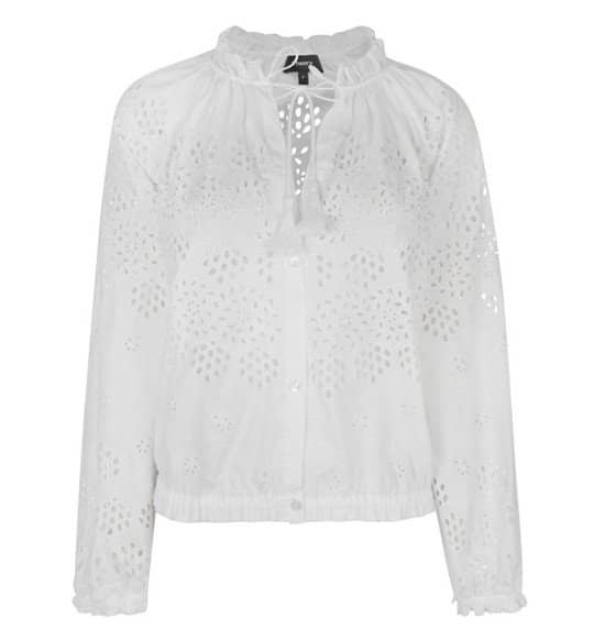 OVER £260 OFF - THEORY Maryana Vintage Eyelet Jacket!