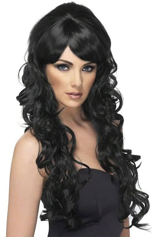 HALLOWEEN - George Adult Curly Hair Wig £4.00!