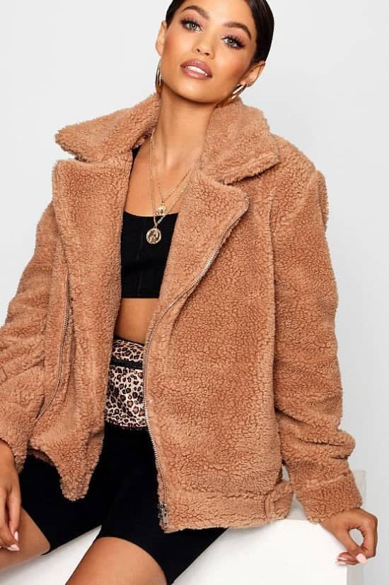 30% OFF Autumn Styles - Teddy Faux Fur Aviator!