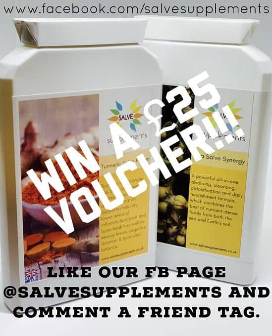 Win a £25 voucher from Salve Supplements